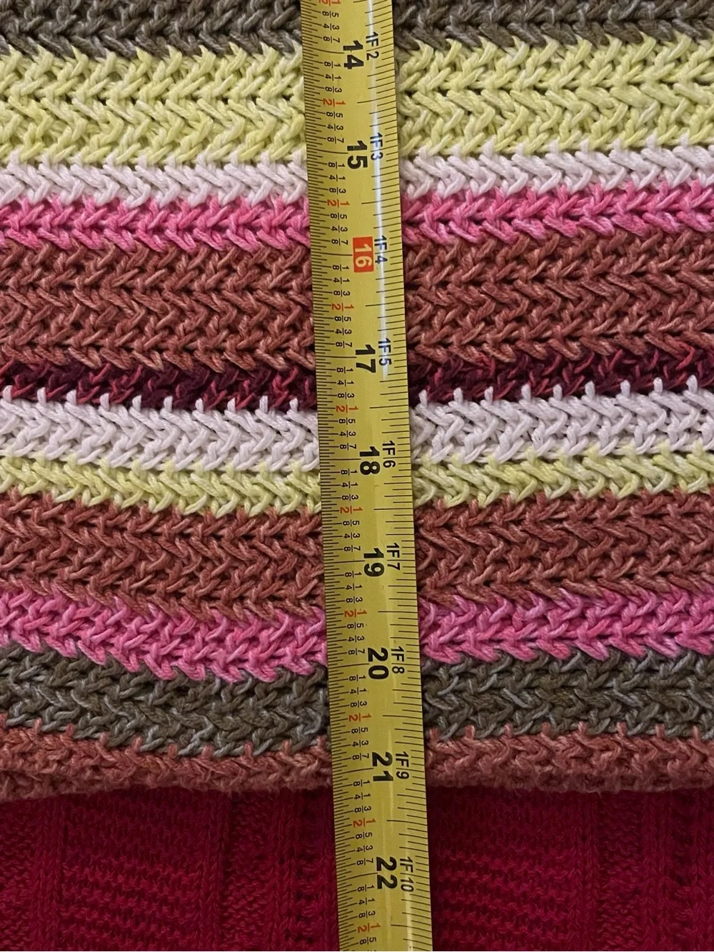 Striped Multicolor Knit Sweater - Women